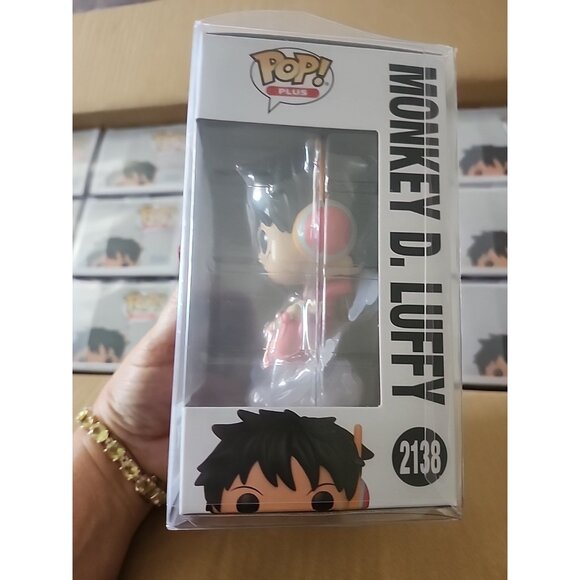 Funko Pop One Piece: Monkey D. Luffy (Egghead) Figure w/ Protector IN HAND - Picture 3 of 6